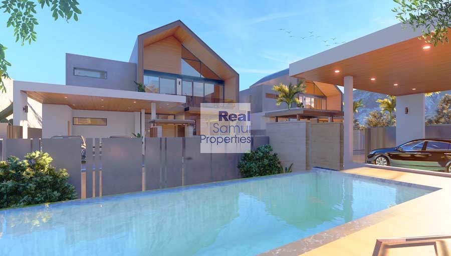 New Collection of Detached 3-Bed Houses with Pools, Ban Rak